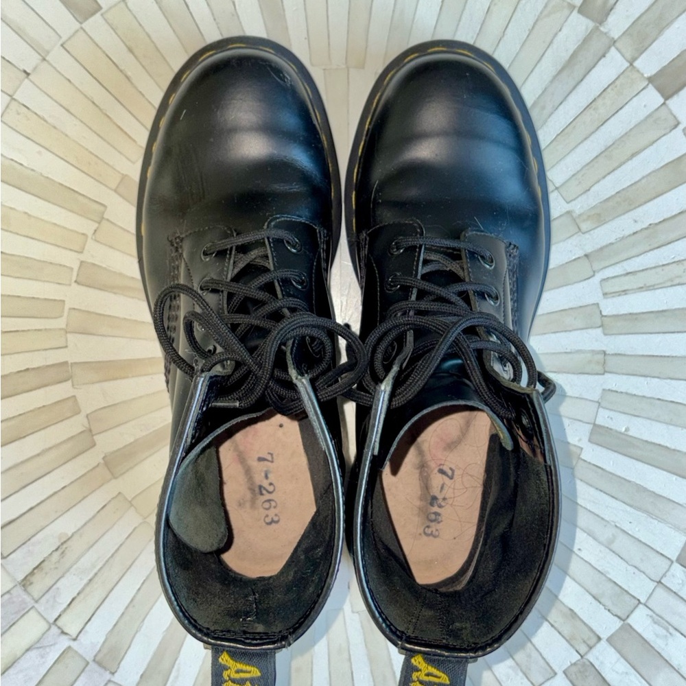 Dr. Martens Black Leather Women’s Boots